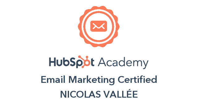 HubSpot Email Marketing certification